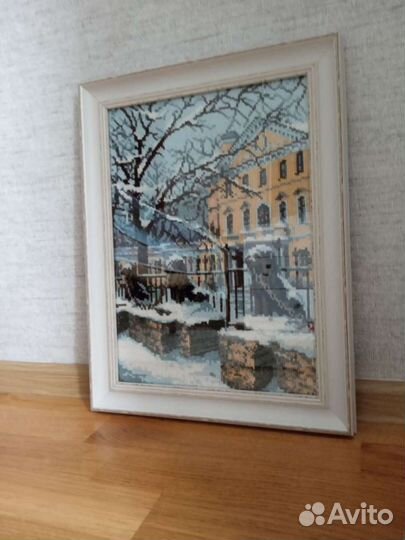 Картина вышитая крестом