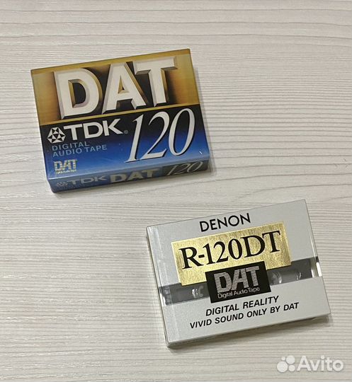 Аудиокассеты новые DAT