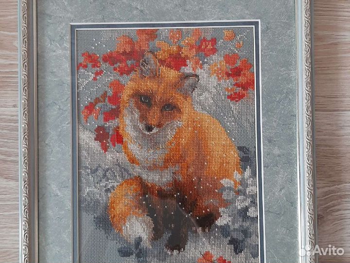 Картина вышитая крестом