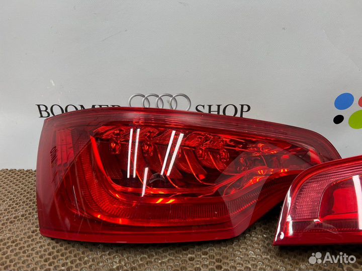 Фонари передние Audi Q7 4L 2012