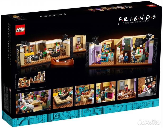 Лимитированный набор lego friends apartments