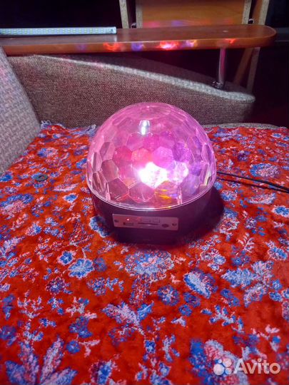 Музыкальный диско шар