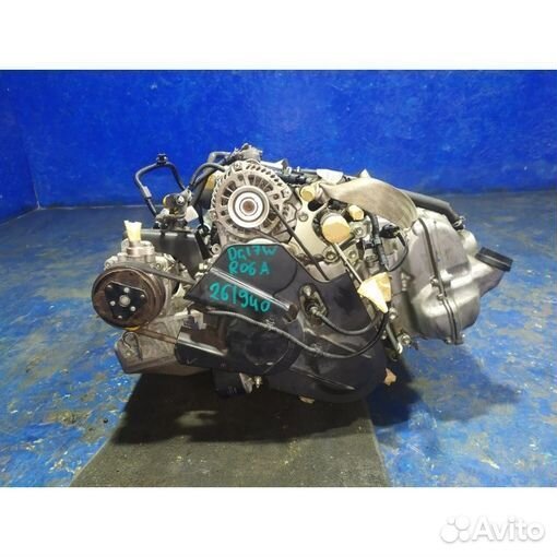 Двигатель двс с навесным mazda scrum DG17W R06A