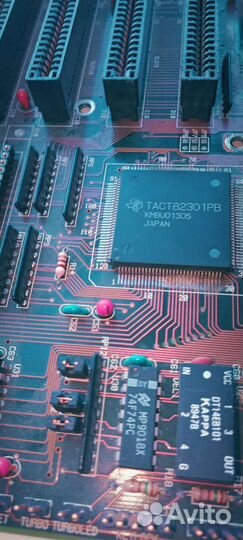 Процессор ретро N80286-12 на плате