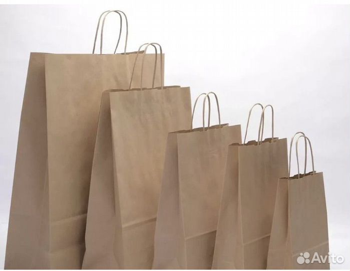 Крафтовые пакеты