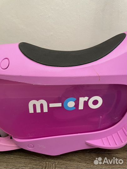 Самокат micromini2go Deluxе pinc