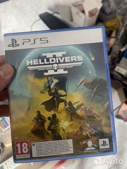 Helldivers 2 ps5 диск