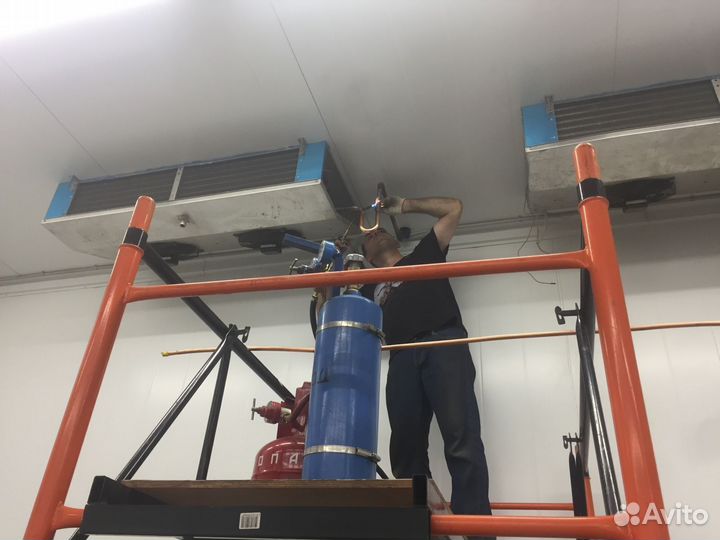 Монтаж промышленного холодильного оборудования