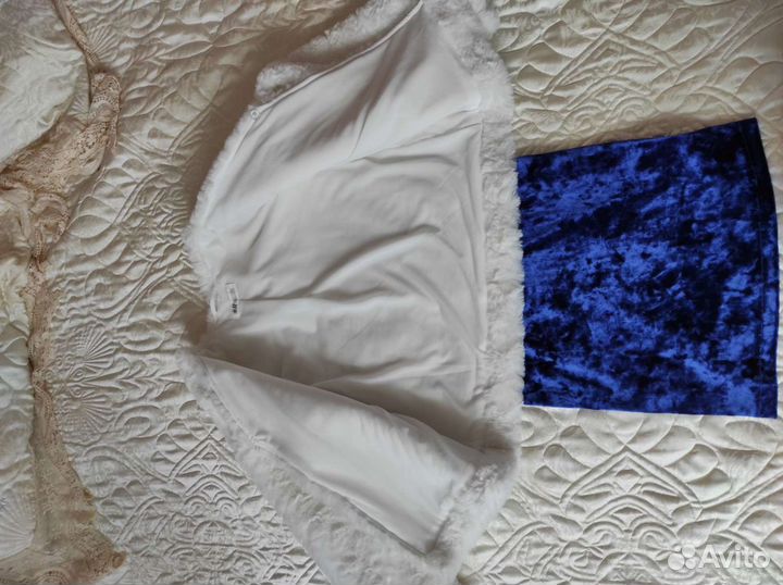 Платье с шубой