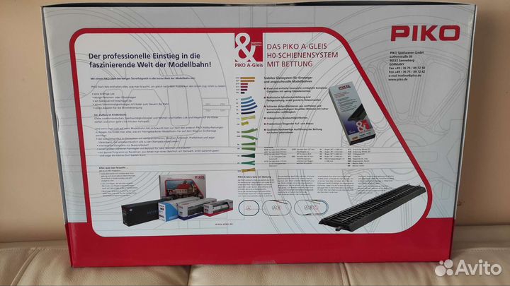 Железная дорога piko 57196 ice 3 стартовый набор