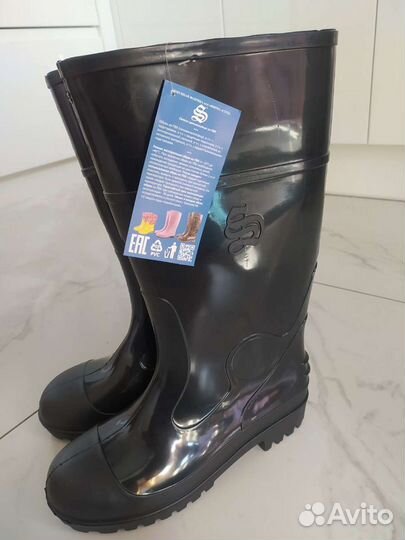 Сапоги резиновые мужские