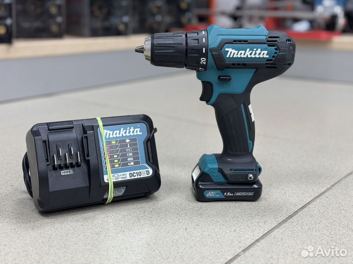 Аккумуляторная дрель шуруповерт Makita DF333D 12V