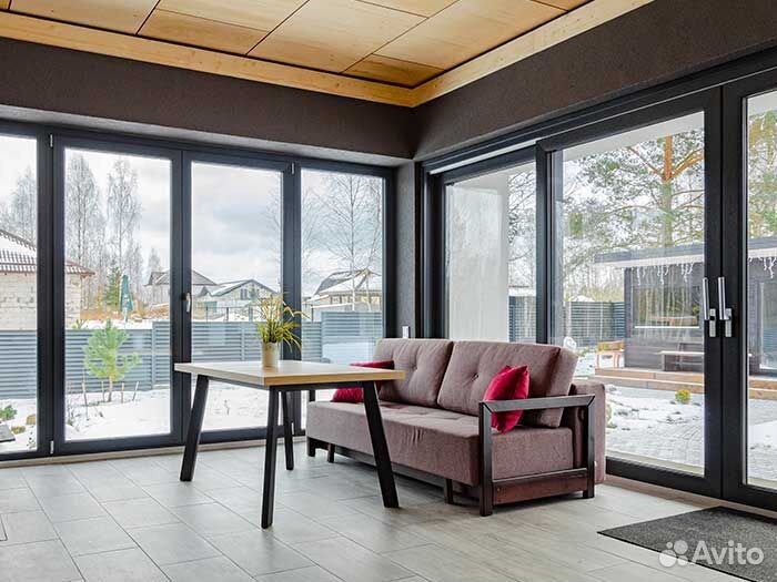 Панорамное остекление, панорамные окна