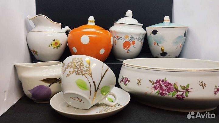 Фарфоровая посуда СССР