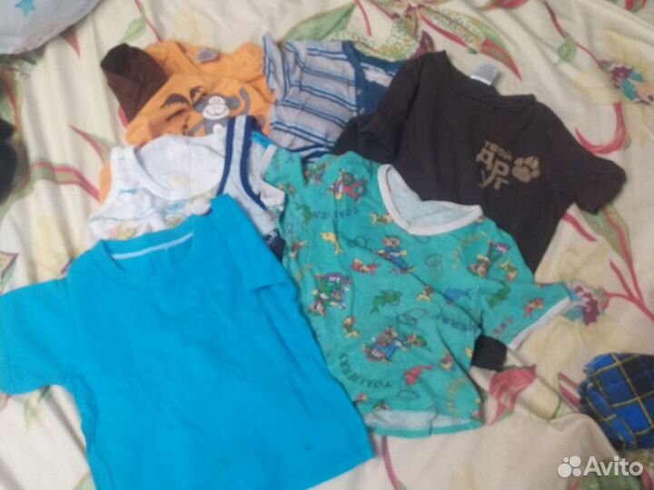 Пакет одежды на мальчика 1-2 года