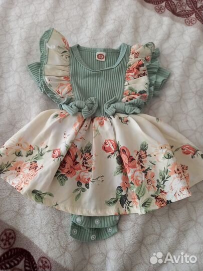 Детские вещи пакетом на девочку 54-62