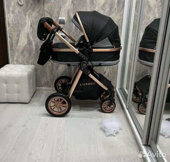 Коляска 3в1 трансформер Новая (сумка и муфты )