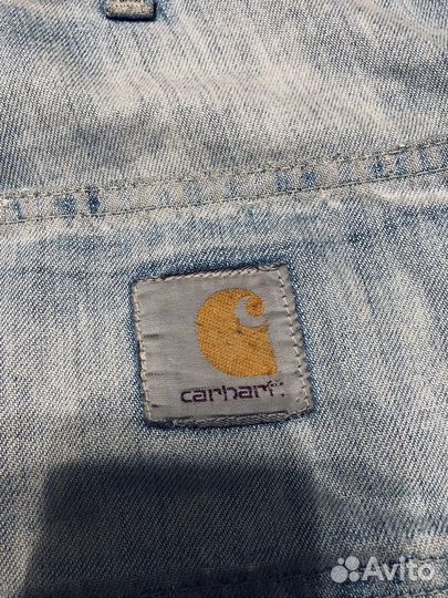 Шорты carhartt bermuda repaired opium