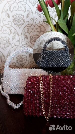Сумки из бусин на заказ