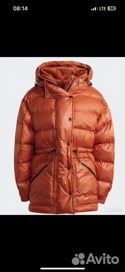 Stella mccartney пуховик adidas