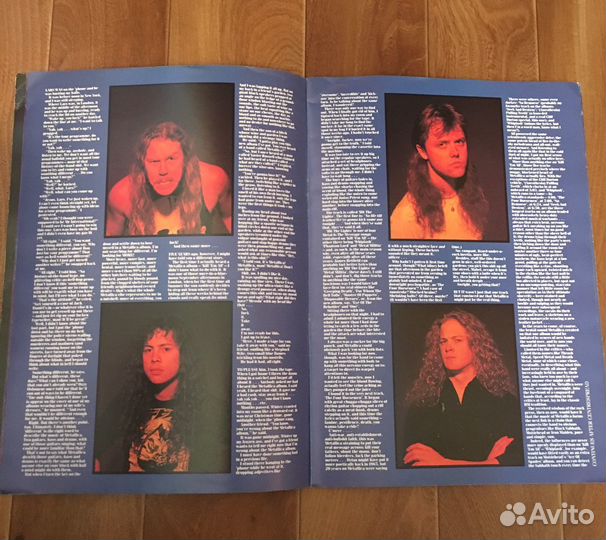 Metallica- Damaged Justice 88-89 Tour Program