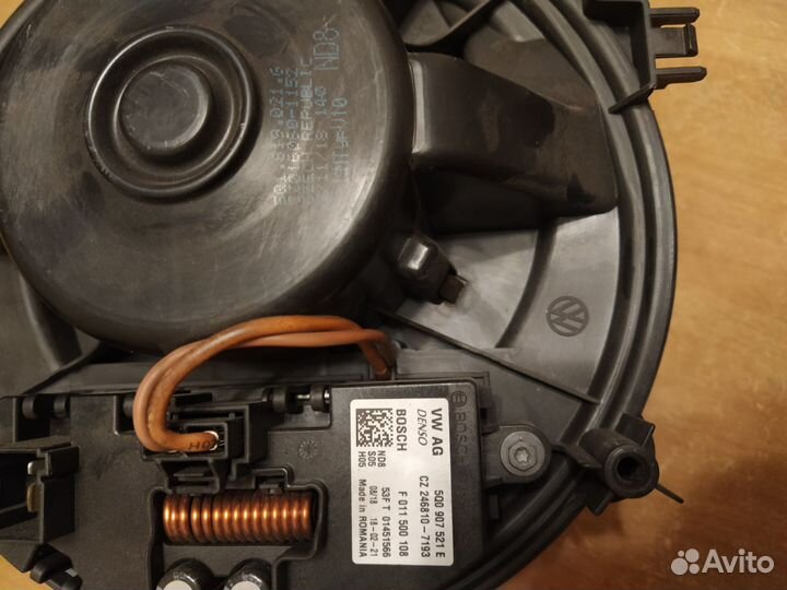 Мотор моторчик вентилятор отопителя салона