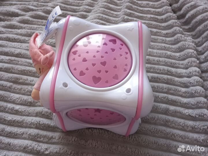 Ночник проектор chicco радуга музыкальной мобиль