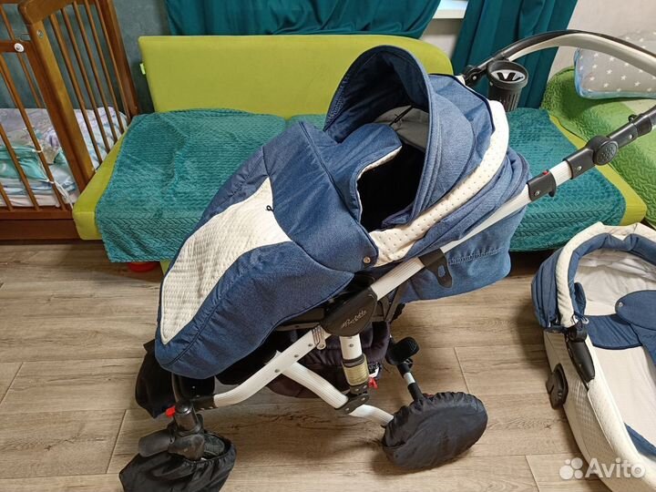 Коляска 3 в 1 адамекс барлетта