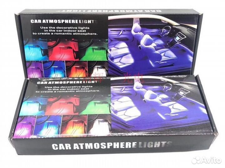 Подсветка в ноги авто