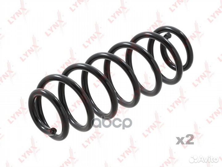 Пружина подвески задняя зад прав/лев Skoda