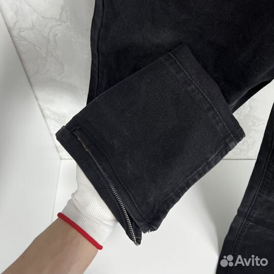 Джинсы на молнии дизайнерские оригинал