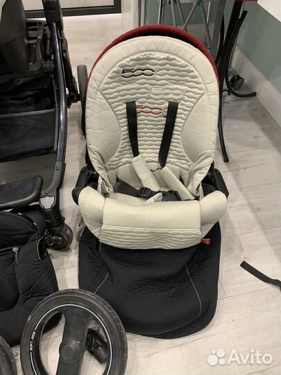 Коляска Peg Perego 3 в 1 Book Plus Fiat 500