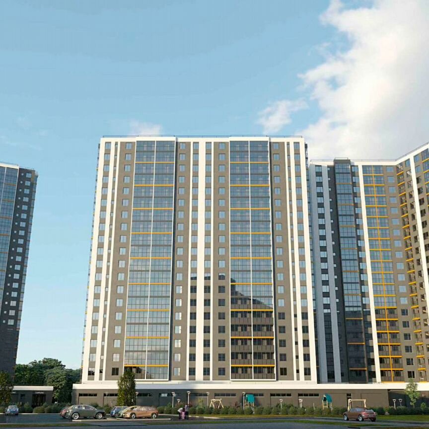 2-к. квартира, 56 м², 2/18 эт.