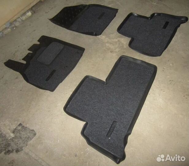 Коврики 3D LUX в салон Renault Scenic 3 2009-2015