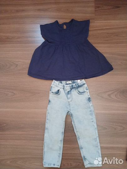 Пакет вещей на девочку 86-92 Gloria Jeans
