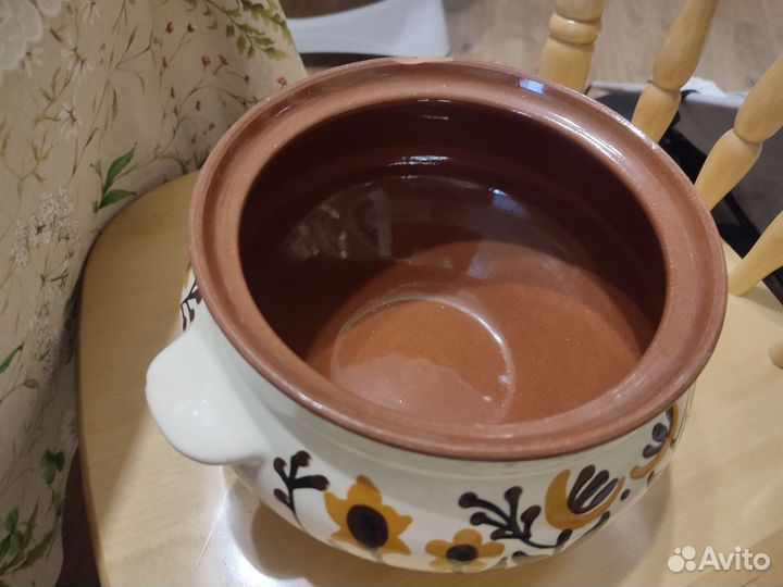 Глиняный горшок для запекания