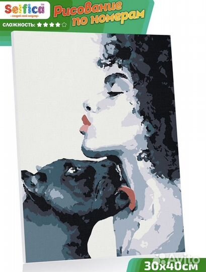 Картина по номерам 30*40