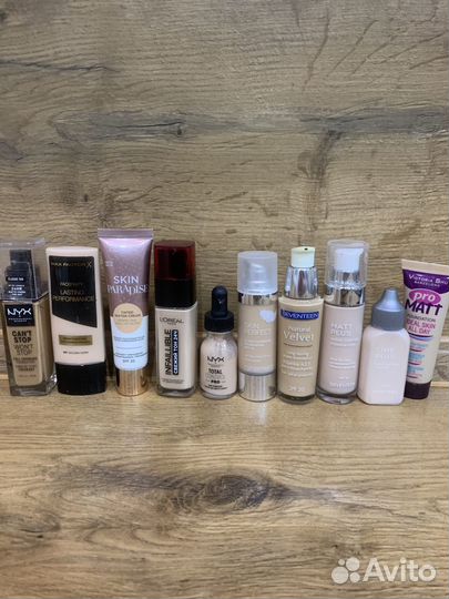 Косметика марок NYX Лореаль, мейбеллин и др