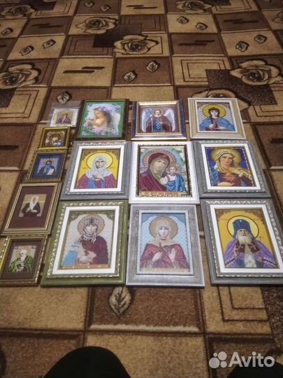 Иконы и картины бисером