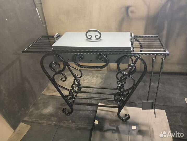 Мангал стенка 3 мм с крышкой