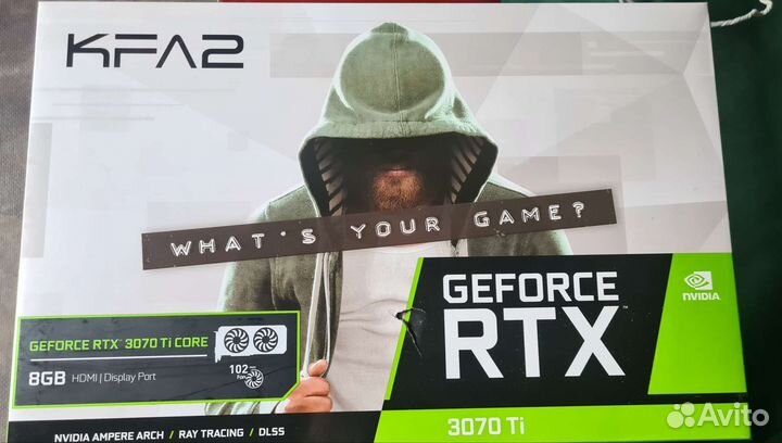 Видеокарта RTX 3070 TI