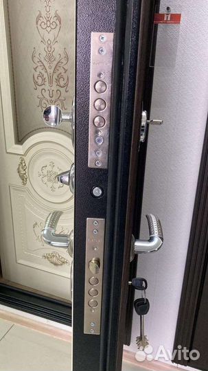 Дверь входная Моне с зеркалом