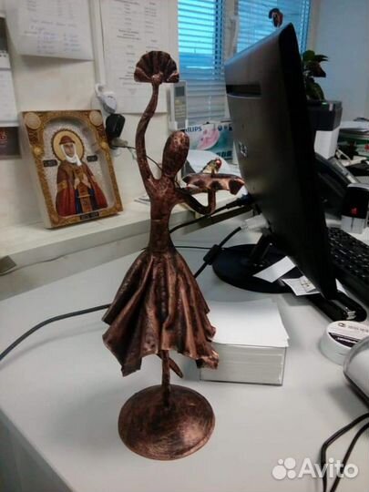 Подсвечник кованый