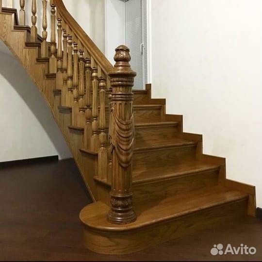 Лестницы с заходным столбом Cочи, балясины