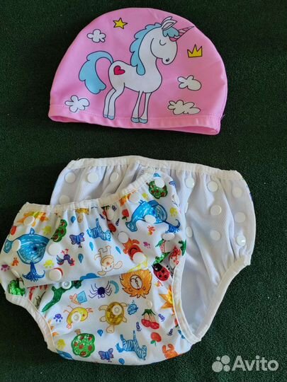 Трусики для плавания и шапочка