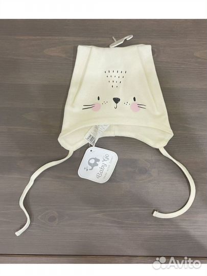 2 шапки новые Baby go (42-44 см)