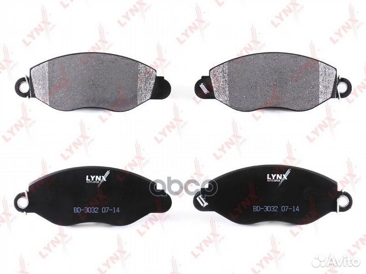 Колодки тормозные дисковые перед BD3032 LYN