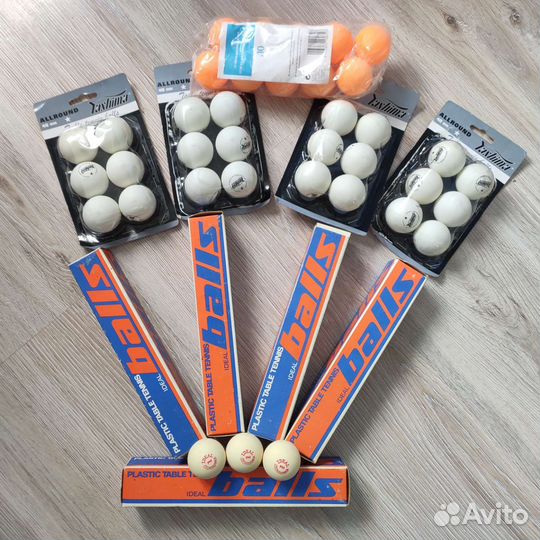 Мячи для настольного тенниса винтаж