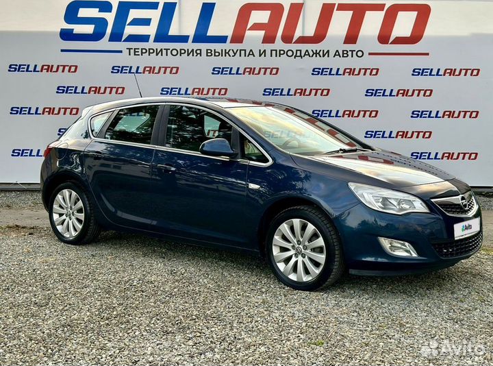 Opel Astra 1.6 AT, 2011, 195 000 км