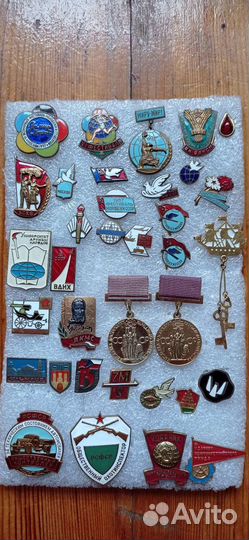 Значки тяжёлый металл гто СССР